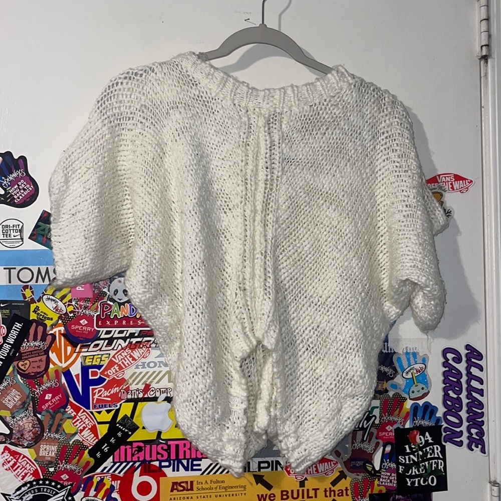 JESSICA SIMPSON CROCHET TOP
